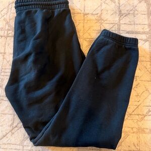 Aritzia TNA Black Drawstring Joggers Sweatpants